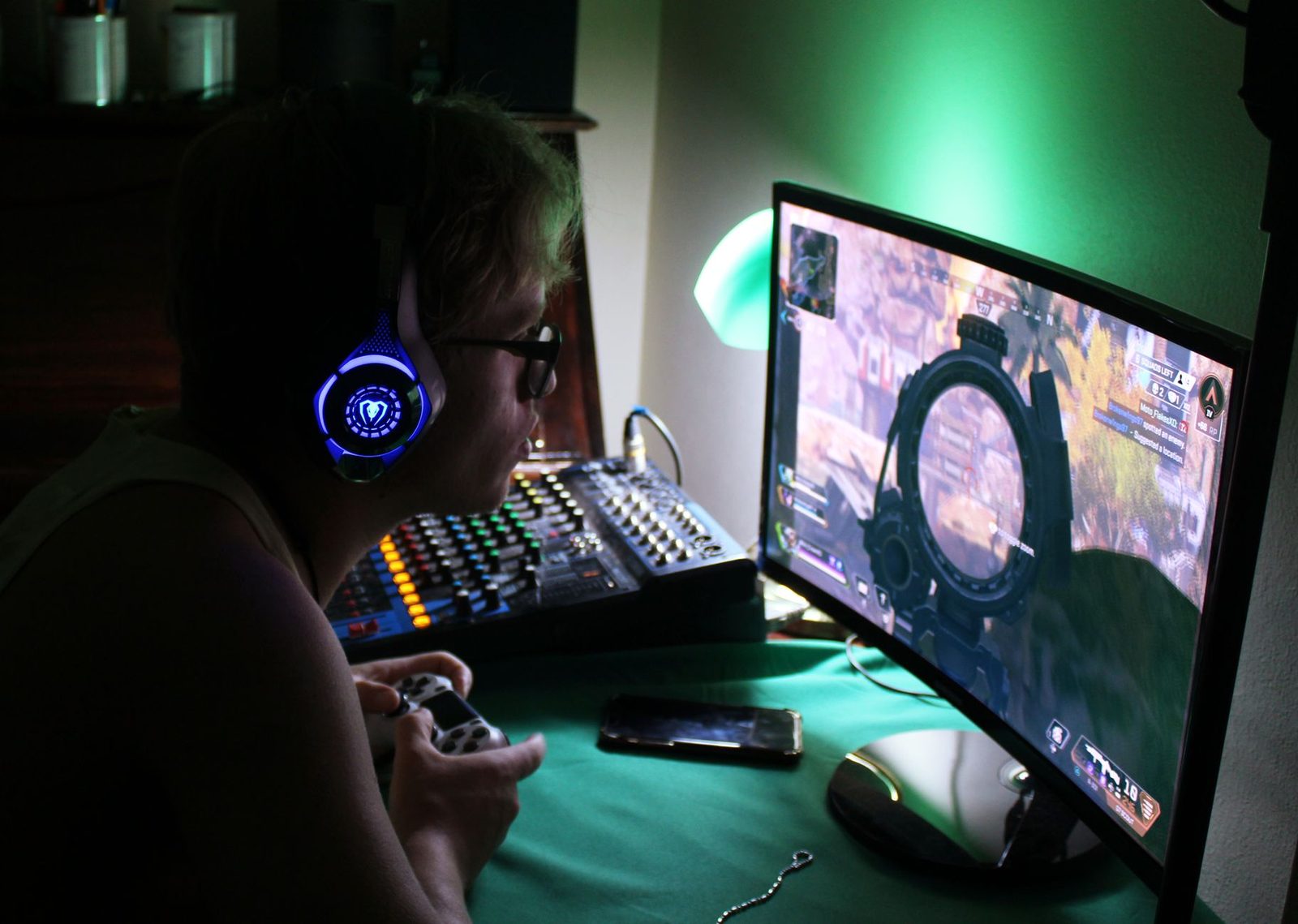 Klant met controller